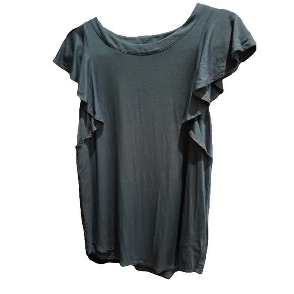 Karen Kane Royal Blue Butterfly Sleeve Shirt Blouse Size Small - Picture 1 of 7